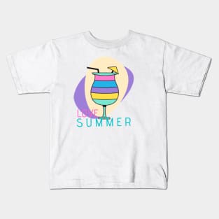 I love summer Kids T-Shirt